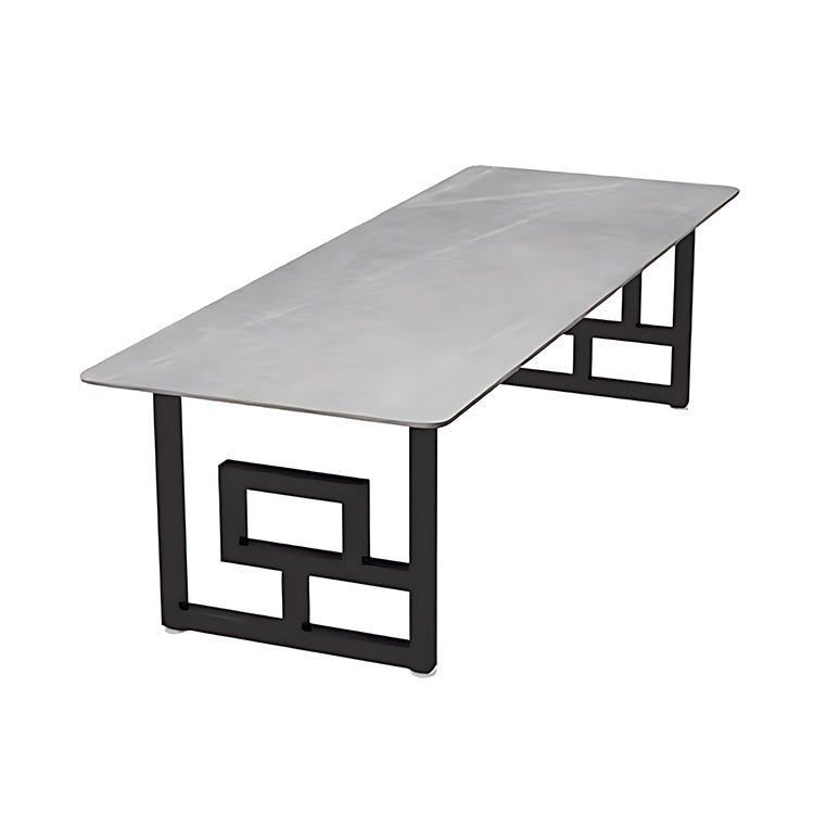Elegant Nordic - Style Marble Conference Table - Maoters