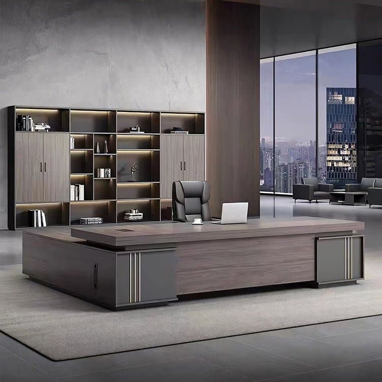 Modern Executive Desk - Simple & Large Creative Office Desk