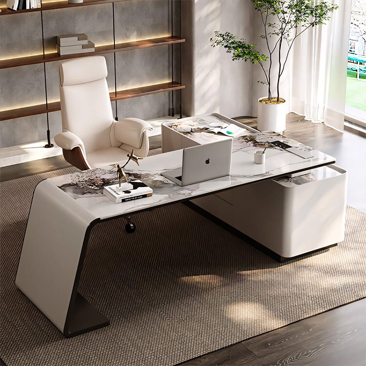 modern-corner-executive-desk-italian-rock-board-957958 Modern Corner Executive Desk - Italian Rock Board - Maoters