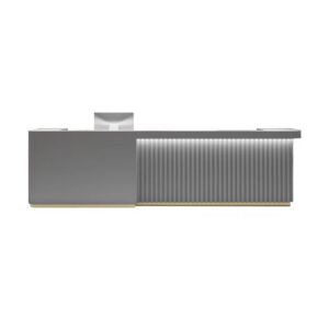 Modern Simple Lacquered Reception Desk - L120 x W60 x H100 CM