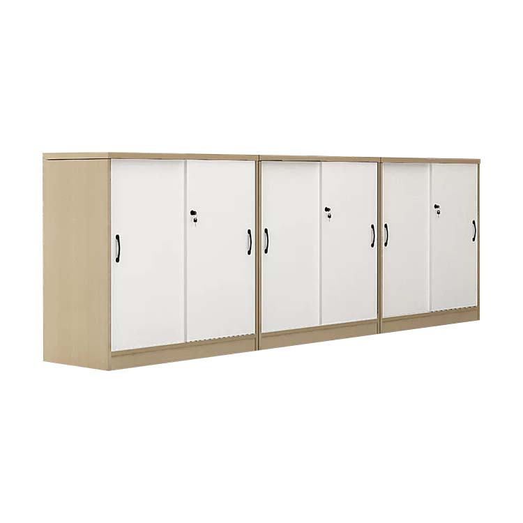 office-storage-cabinet-wooden-sliding-doors-667520 Office Storage Cabinet - Wooden Sliding Doors - Maoters