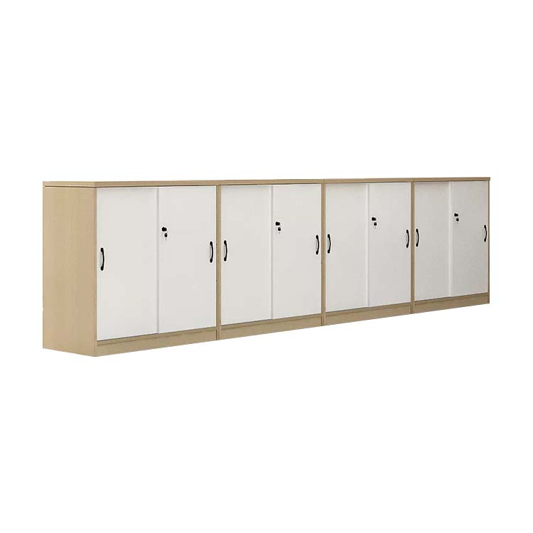 office-storage-cabinet-wooden-sliding-doors-681636 Office Storage Cabinet - Wooden Sliding Doors - Maoters