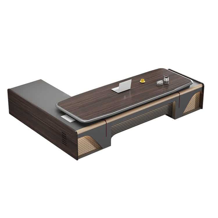 Prestigious Lacquered Executive Desk - Maoters - Maoters