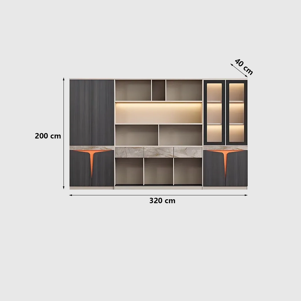 Light Luxury Executive Desk Light Luxury Executive Desk
