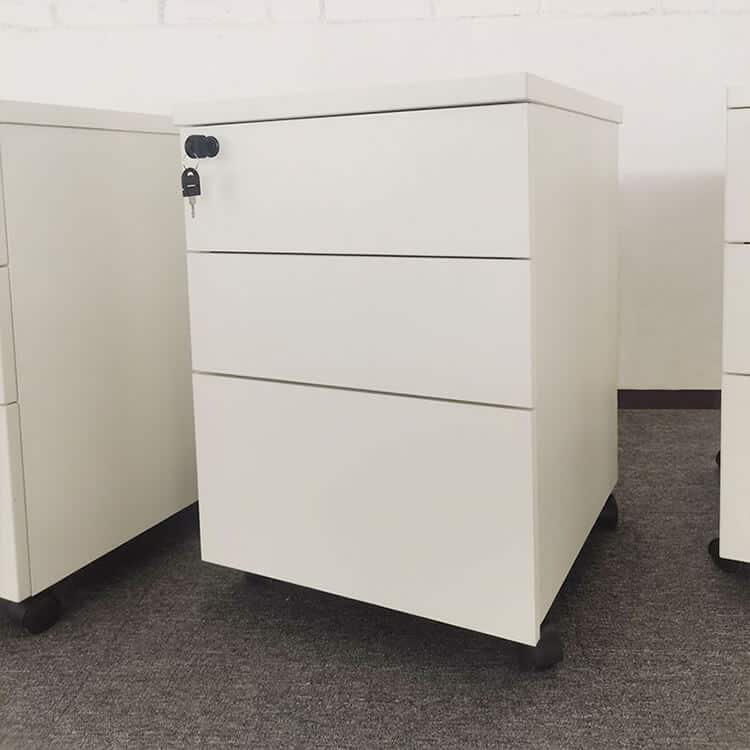 solid-wood-freestanding-mobile-white-storage-cabinet-700183 Solid Wood Freestanding Mobile White Storage Cabinet - Maoters