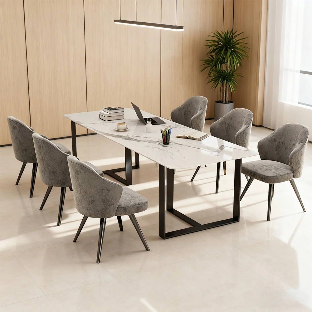 Stylish marble conference table Stylish marble conference table