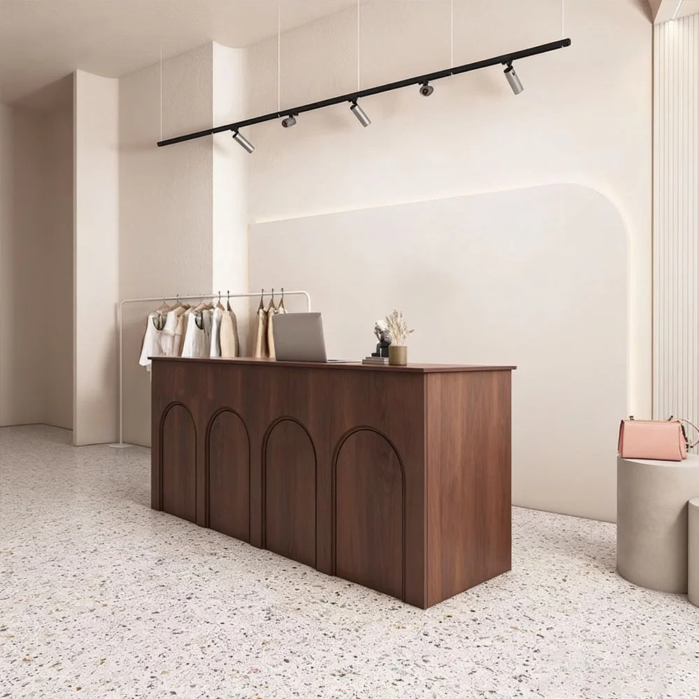 Vintage Retail Counter - Cashier Desk for Boutique, Cafe & Floral Shop