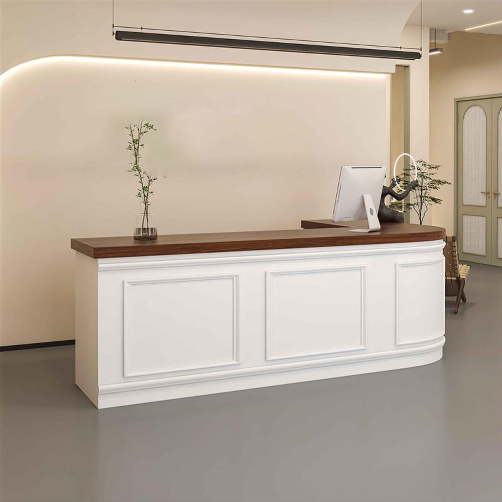 Wooden Boutique Counter - Cashier Desk