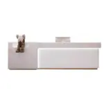 Simple Modern Stainless Steel Reception Desk - Maoters