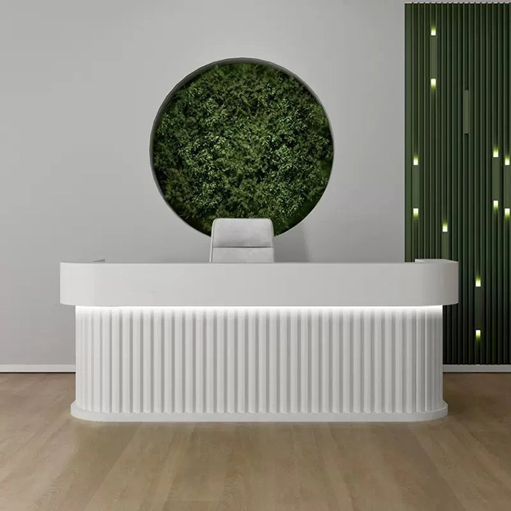 白色 (2)_看图王.web Chic Minimalist Reception Desk - Maoters