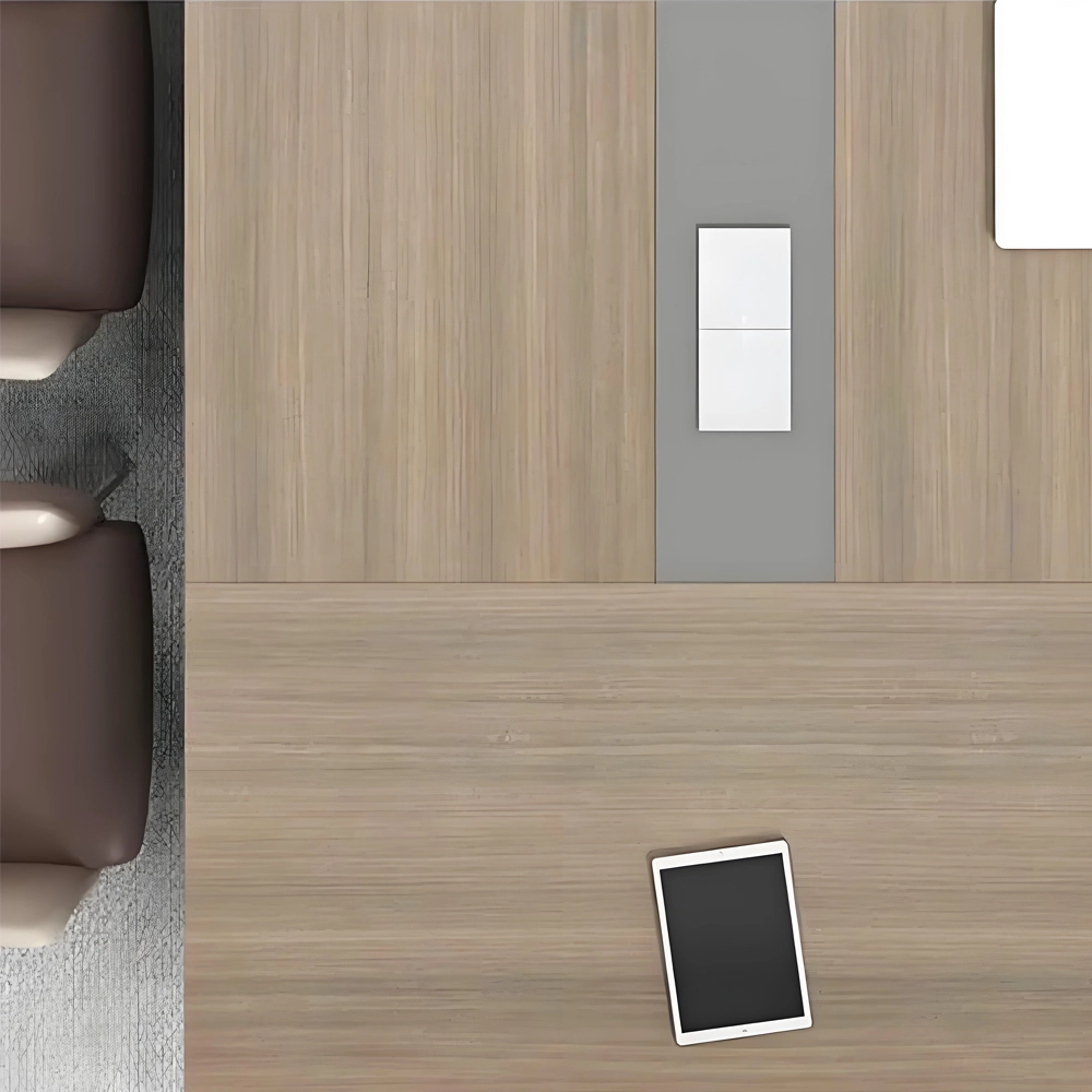 Stylish Panel-Based Conference Table - Maoters