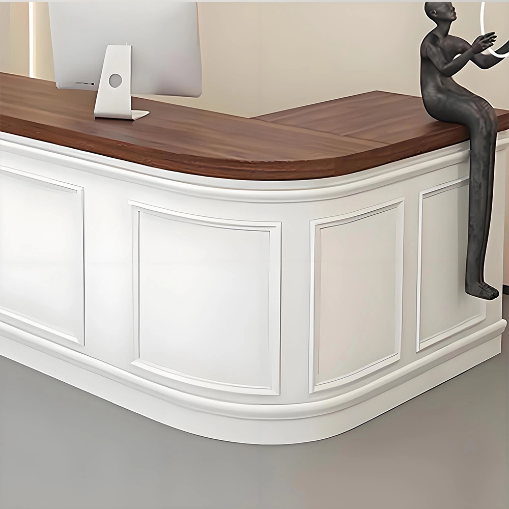 Wooden Boutique Counter - Cashier Desk