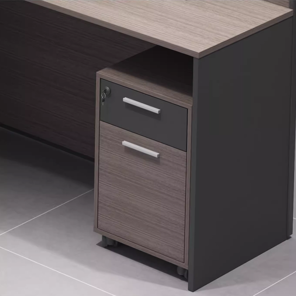 Minimalist Office Desk with Screen Partition Minimalist Office Desk with Screen Partition