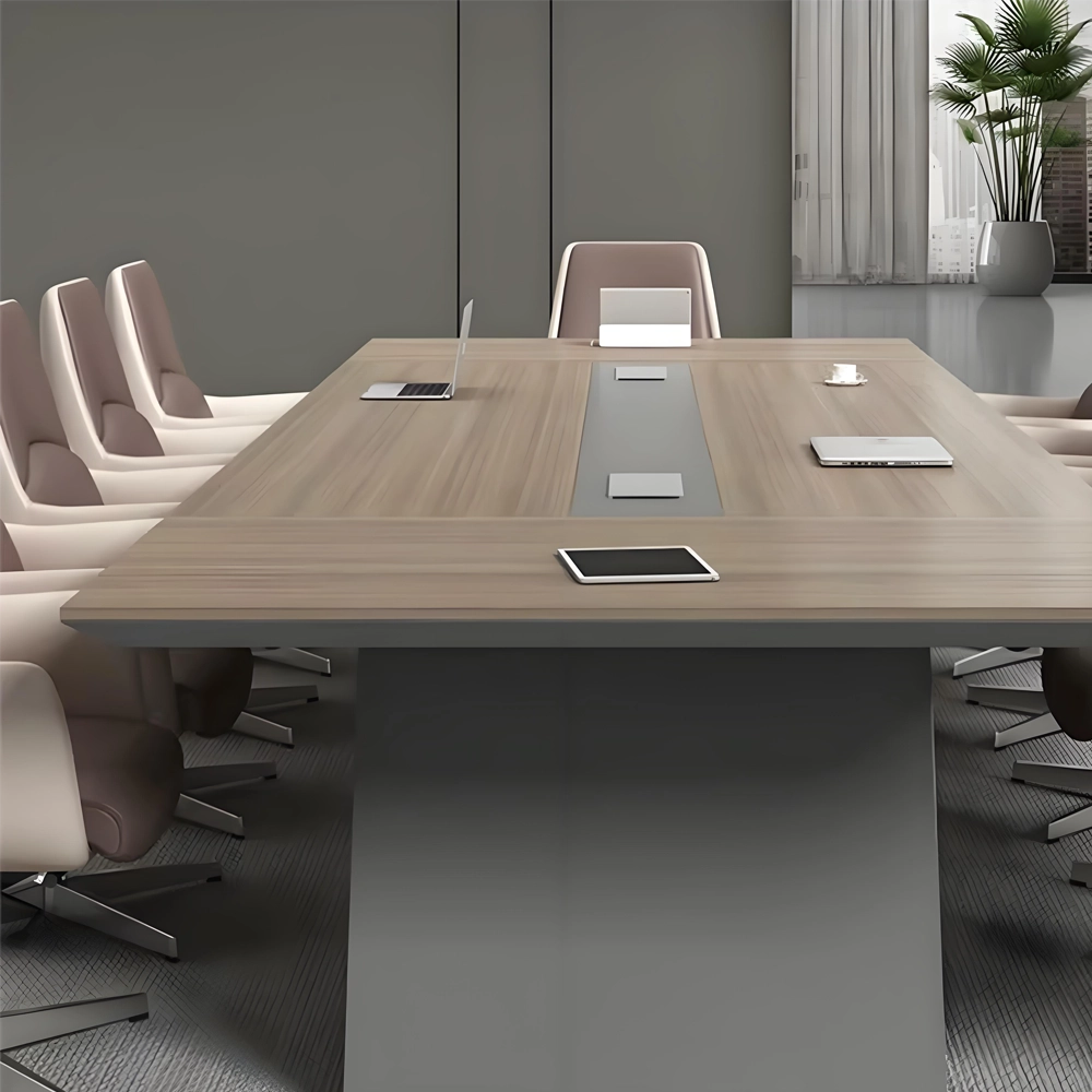 Stylish Panel-Based Conference Table - Maoters