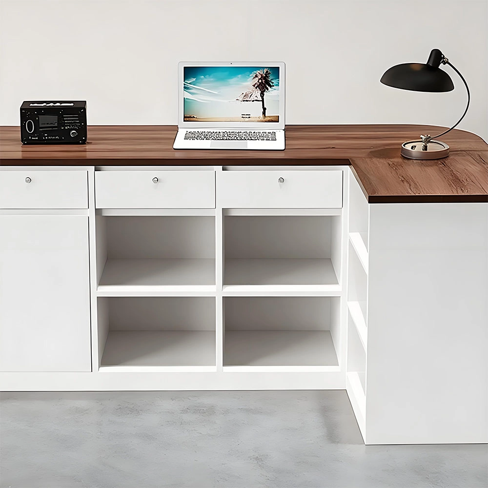 Wooden Boutique Counter - Cashier Desk