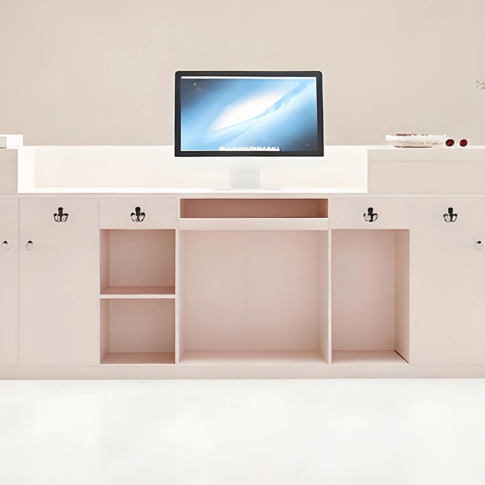 Simple and Stylish Rectangular Reception Desk - Maoters Simple and Stylish Rectangular Reception Desk - Maoters