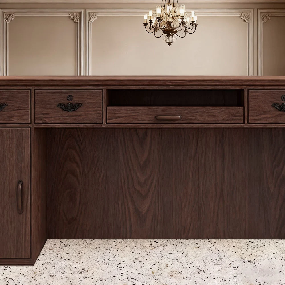 Vintage Retail Counter - Cashier Desk for Boutique, Cafe & Floral Shop