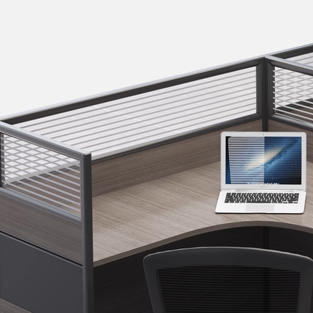 Minimalist Office Desk with Screen Partition Minimalist Office Desk with Screen Partition