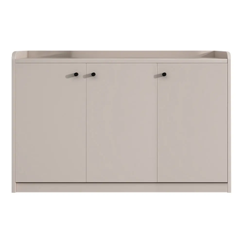 Office Credenza with File Drawers - Wood Storage Cabinet & Workspace Desk