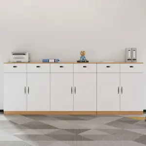 Locking Wooden Filing Cabinets - Office Storage Cabinets & Organizers