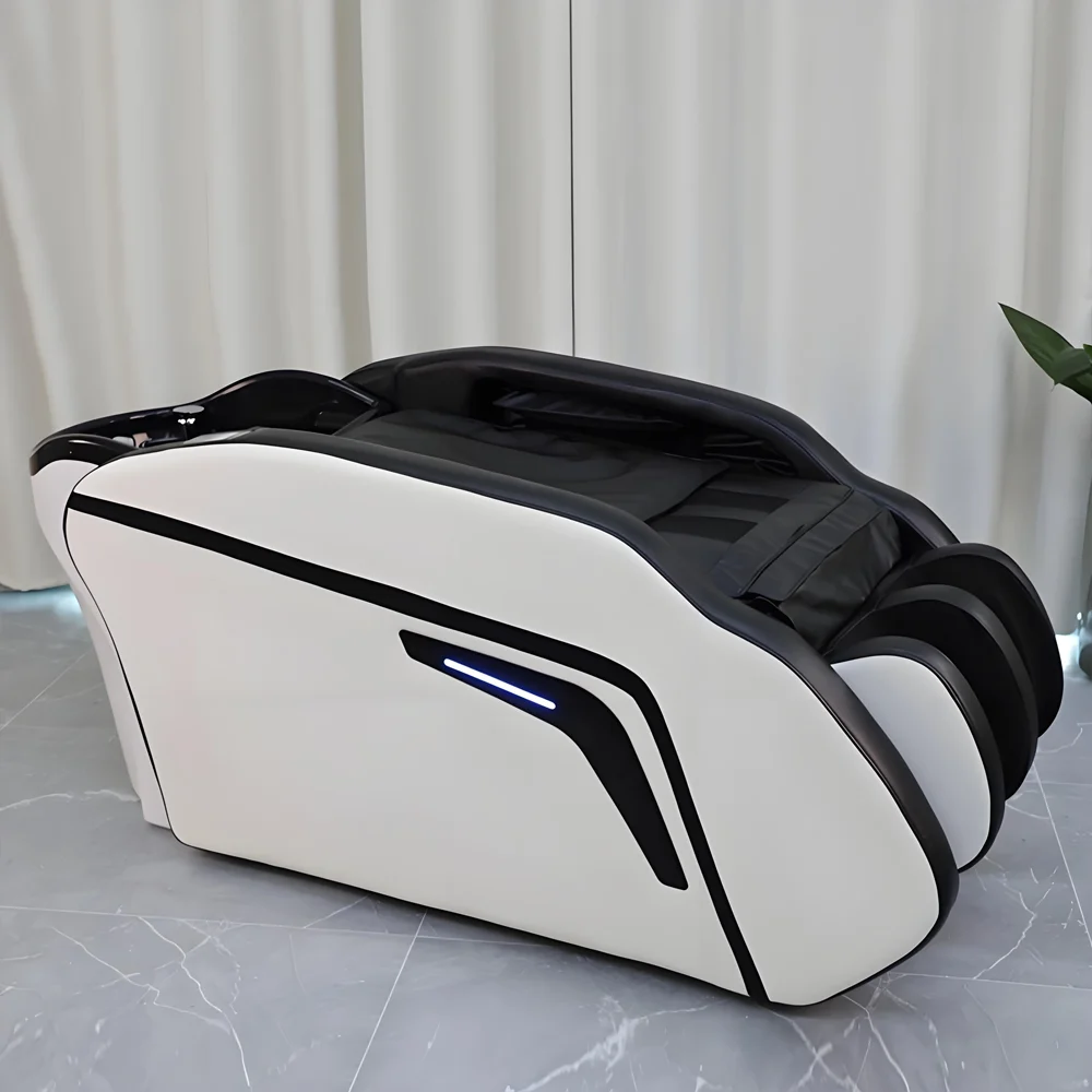 Professional Water Recycling Shampoo Chair - Electric Adjustable Massage Salon Bed