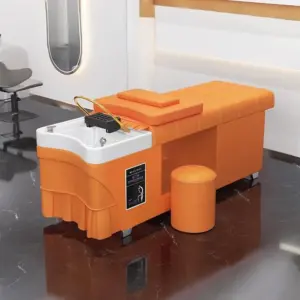 Professional Constant Temperature Water Circulating Steaming Shampoo Bed - For Hair Salons