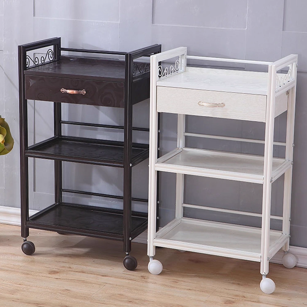 Utility Cart Storage Wagon & Rolling Organizer - Mobile Workstation