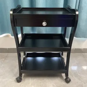 Stylish Rolling Cart for Salon - Mobile Organizer for Beauty Tools and Supplies