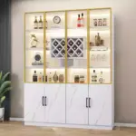 Glass Door Wine Cabinets & Display Cabinets for Living Room