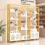 Beauty Display Cabinets, Cosmetic Showcase Shelves for Salon & Retail