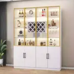 Glass Door Wine Cabinets & Display Cabinets for Living Room