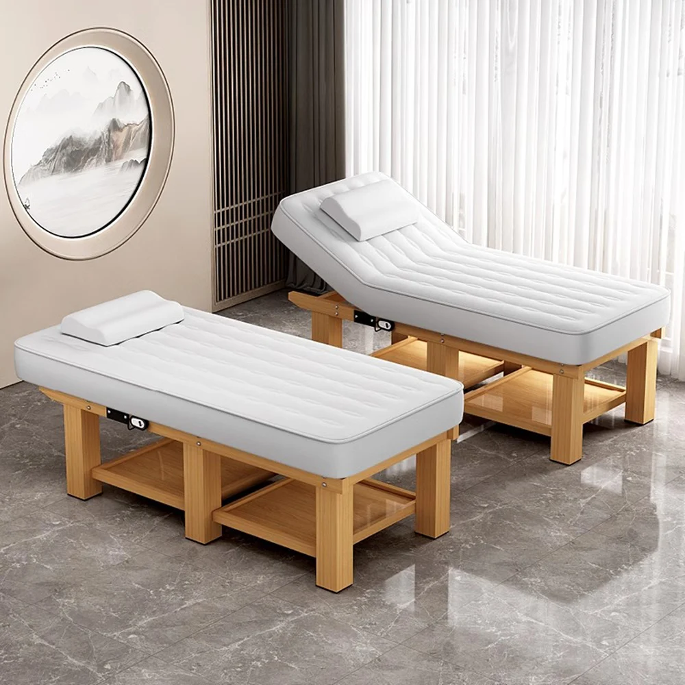 A multi-functional, constant-temperature heating and electric massage bed