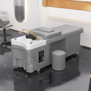 Professional Constant Temperature Water Circulating Steaming Shampoo Bed - For Hair Salons