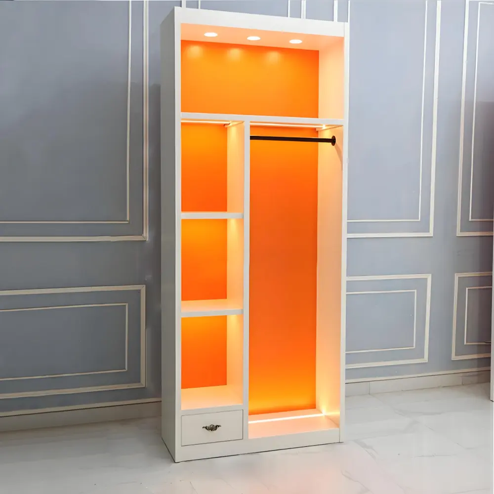 Elegant Display Cabinet for Luxury Women's Bags & Shoe Collection
