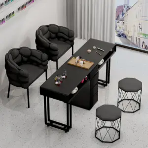 All-in-One Nail Table with Built-in Vacuum