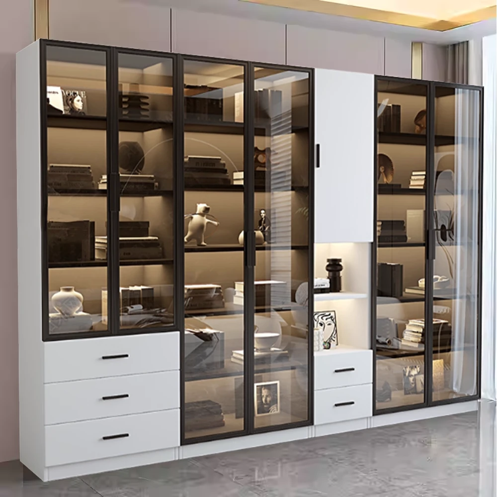 Display Bookshelf Cabinet for Figures (4) Display Bookshelf Cabinet for Figures