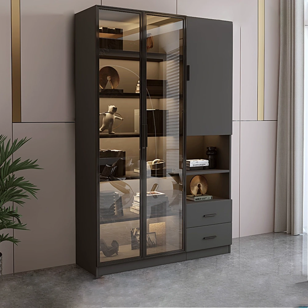 Display Bookshelf Cabinet for Figures