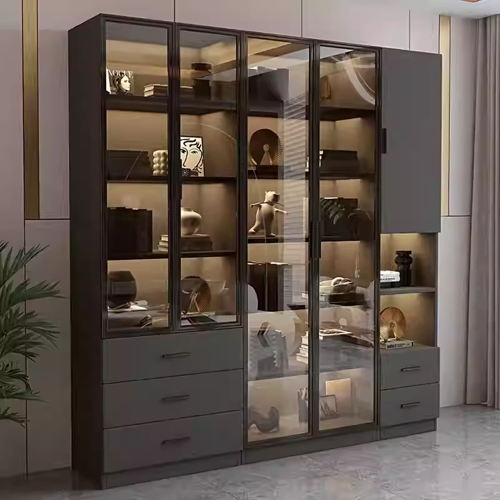 Display Bookshelf Cabinet for Figures (8) Display Bookshelf Cabinet for Figures