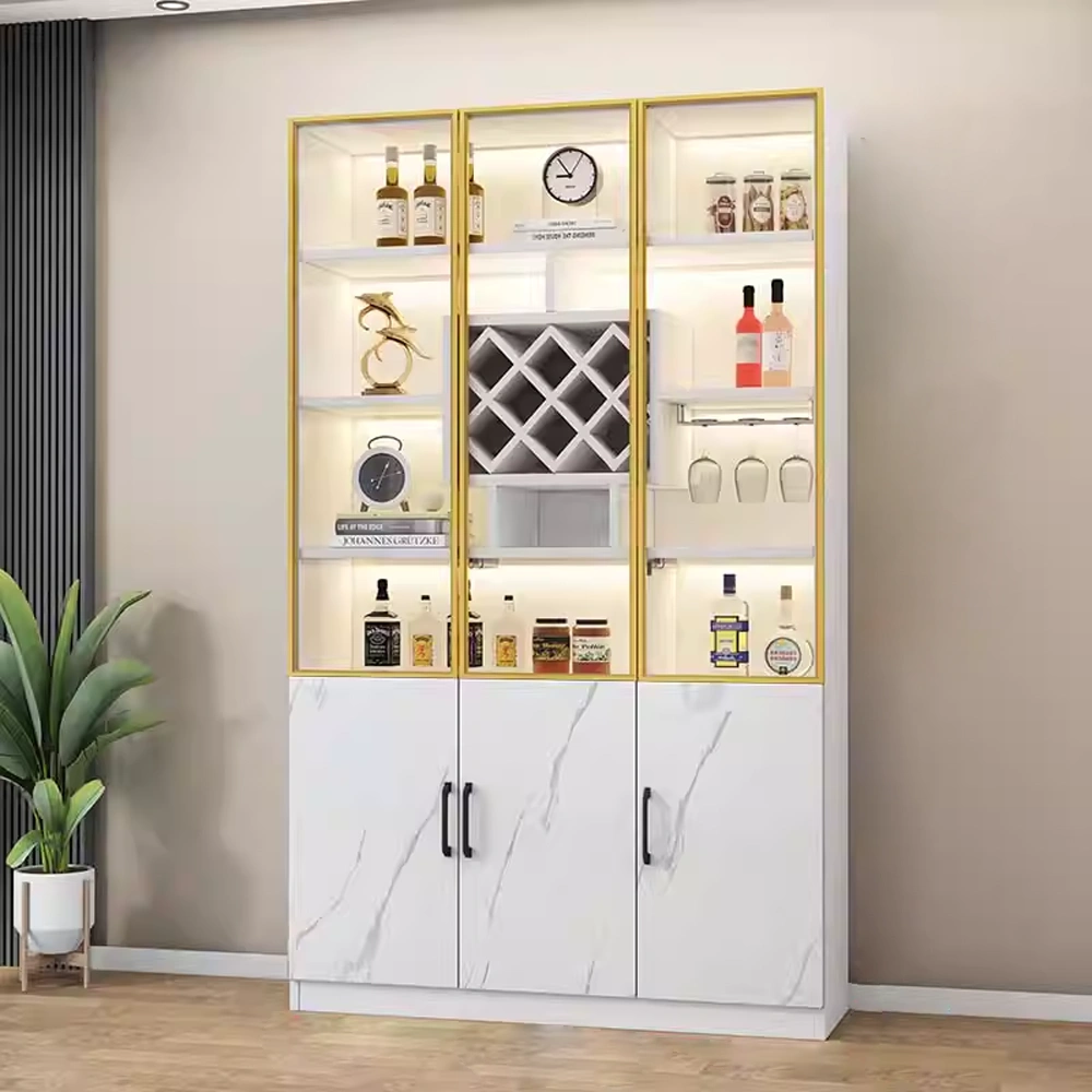 Glass Door Wine Cabinets & Display Cabinets for Living Room