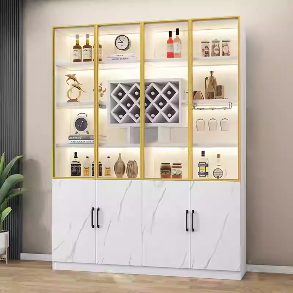 Glass Door Wine Cabinets & Display Cabinets for Living Room