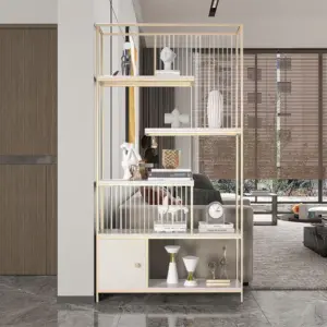 Metal Partition Office Display Shelves