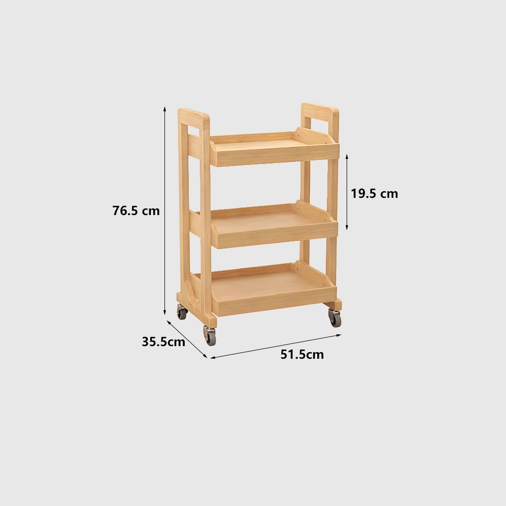 Multi-Purpose 3-Tier Utility Cart with Wheels Multi-Purpose 3-Tier Utility Cart with Wheels