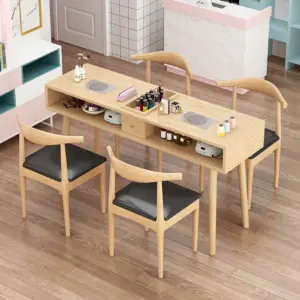 Modern Wooden Manicure Table