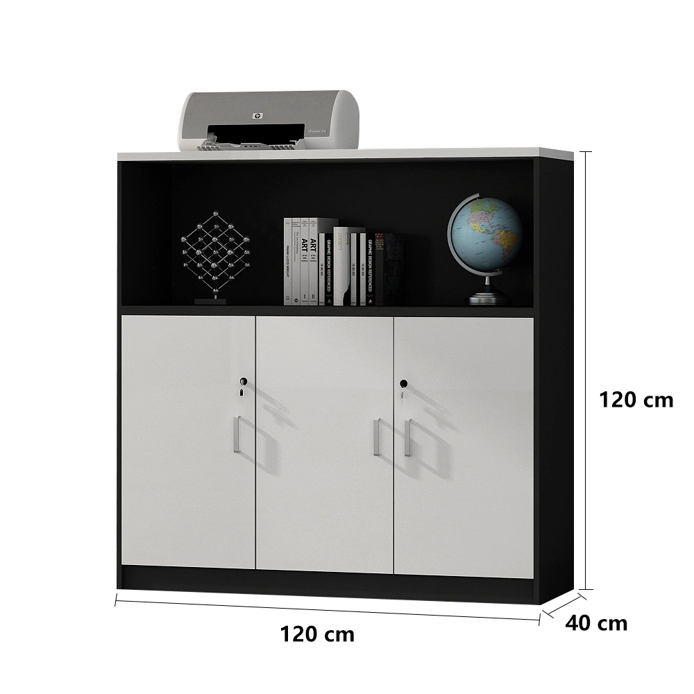 SKU_3门_看图王.web Low Office Storage Cabinets - File & Document Organizer Cabinet Solutions
