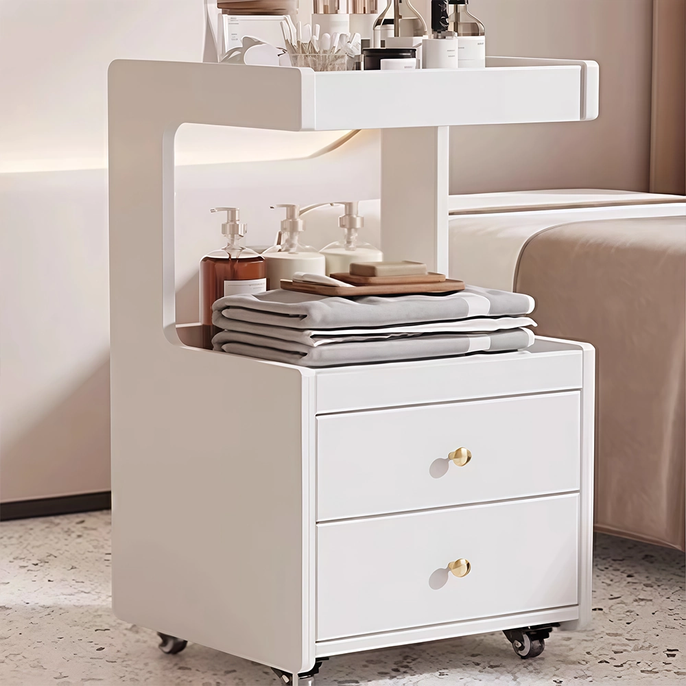 Salon Utility Trolley - Rolling Storage Cart for Hairstylist & Beauty Tools Salon Utility Trolley - Rolling Storage Cart for Hairstylist & Beauty Tools