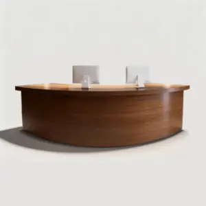Arc Shaped Reception Desks