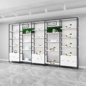 Beauty Salon Display Shelves Product Display Cabinets & Retail Showcases