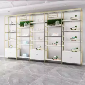 Beauty Salon Display Shelves Product Display Cabinets & Retail Showcases