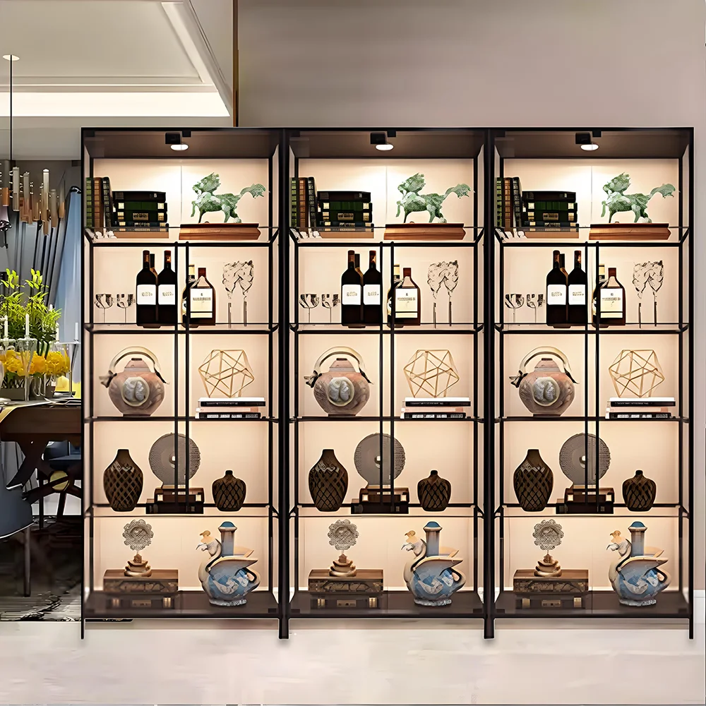 Glass Wine Cabinets & Partition Showcases Glass Wine Cabinets & Partition Showcases