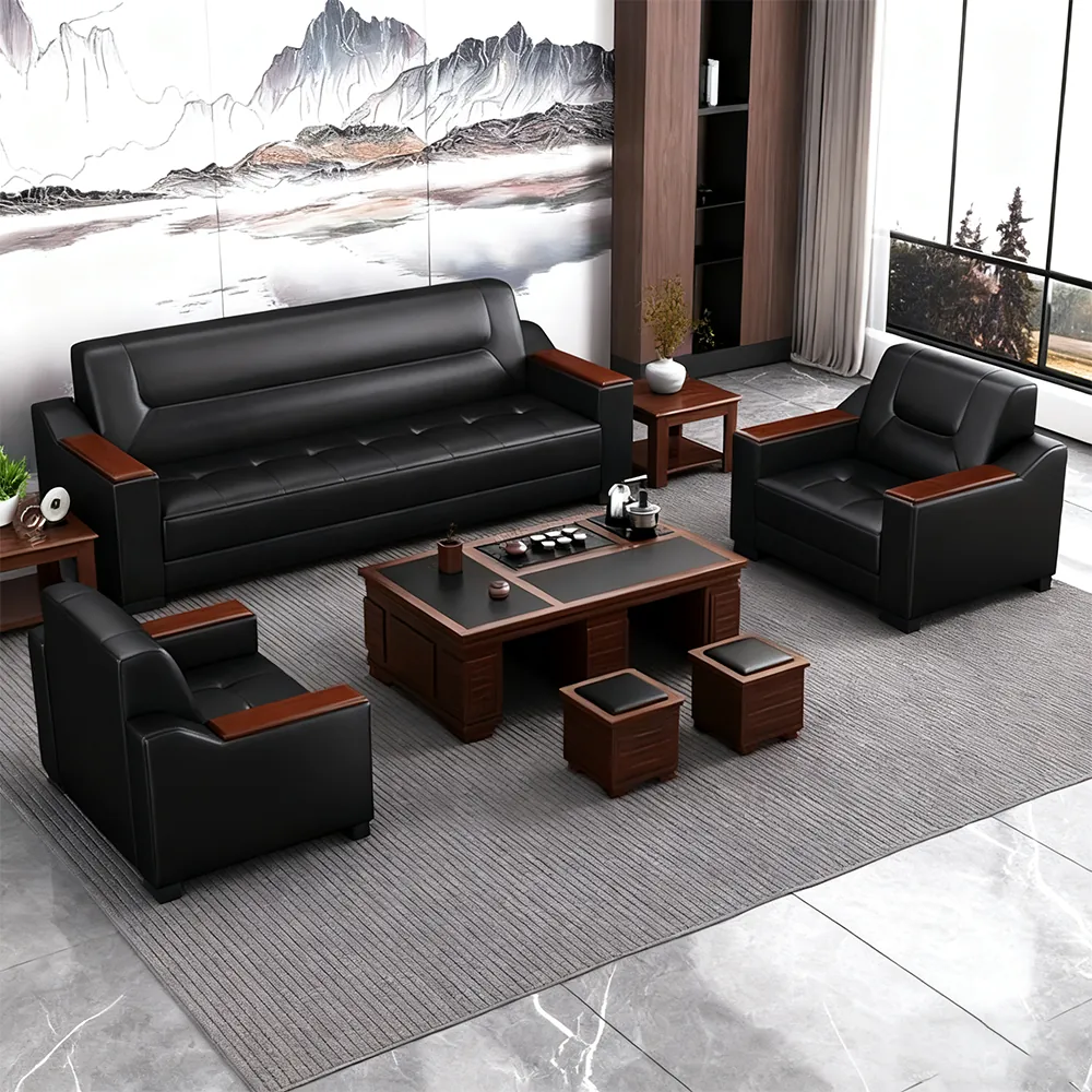 VIP Reception Furniture Sets - Office Sofa & Coffee Table Suites VIP Reception Furniture Sets - Office Sofa & Coffee Table Suites